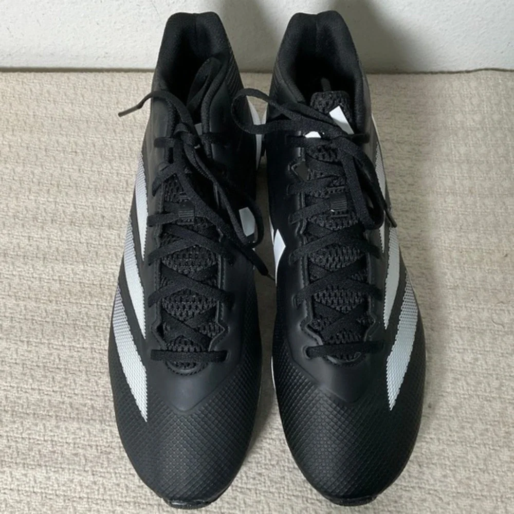 Adidas Adizero Afterburner 9 Mens‎ Football Cleats Black White IF5102 Size 13